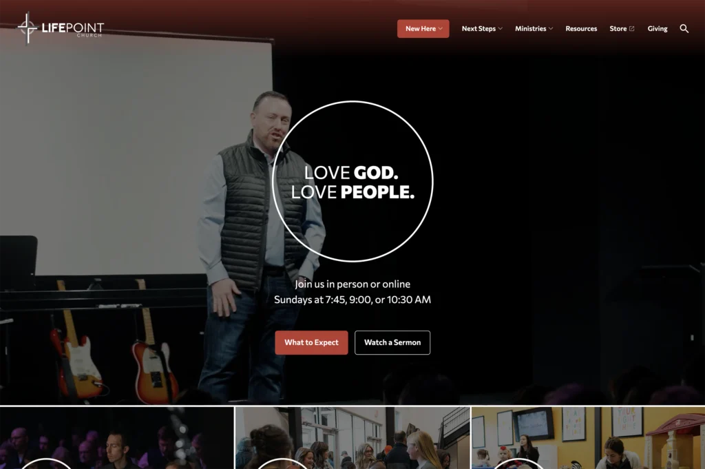 Lifepoint Church screenshot
